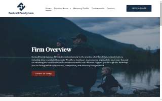 Fackrell Family Law, PLLC website