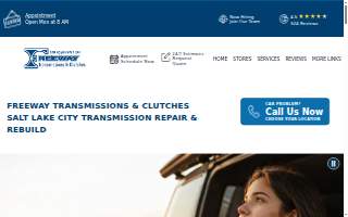 Freeway Transmissions & Clutches website