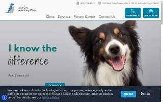 Lake City Veterinary Clinic of South Salt Lake website