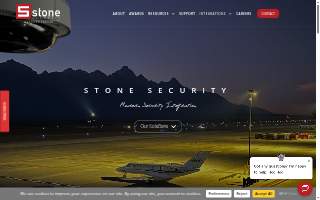 Stone Security website