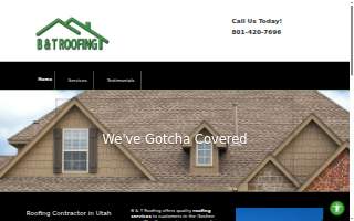 B&T Roofing, Inc. website