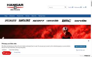 Hangar 15 Bicycles website