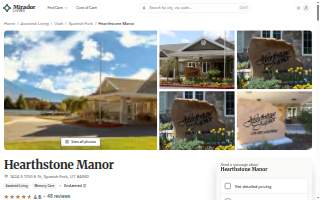 Hearthstone Manor website