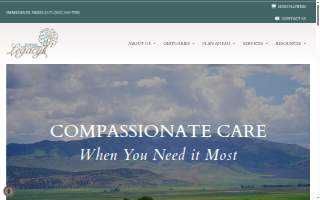 Legacy Funerals & Cremations website