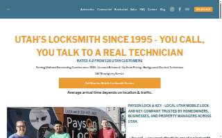 Payson Lock & Key website