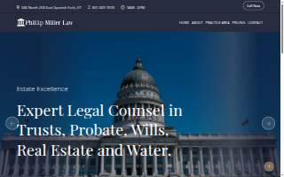 Phillip Miller Law of Spanish Fork website