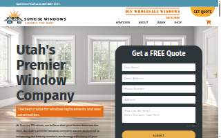 Sunrise Windows, LLC website