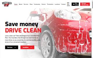 Wiggy Wash of Spanish Fork website