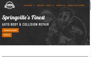 Art City Auto Body website