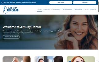 Art City Dental website