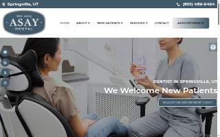Asay Dental website