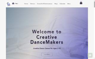 Creative DanceMakers website