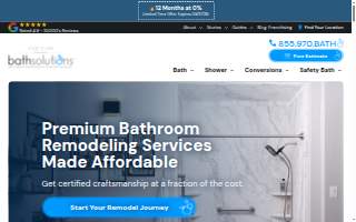 Five Star Bath Solutions website