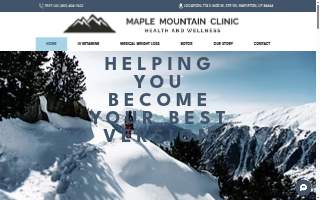 Maple Mountain Clinic - Ketamine Therapy & Functional Medicine website