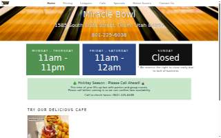 Miracle Bowl website