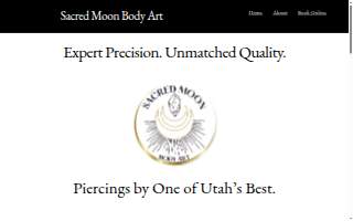 Sacred Moon Body Art website