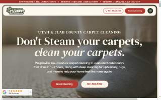 Utah County Cleanpro website