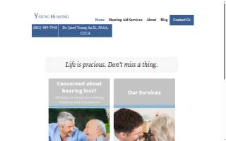 Young Hearing website