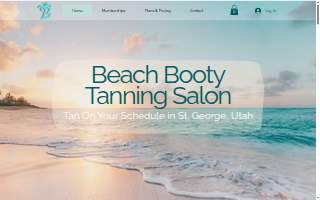 Beach Booty Tanning Salon website