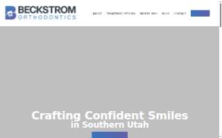 Beckstrom Orthodontics | St. George website