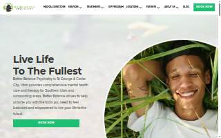 Better Balance Psychiatry website