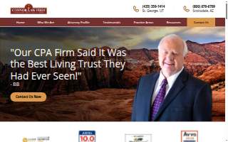 Connor Law Estate Planning St George Utah website