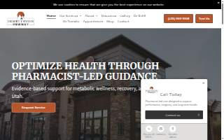 Desert Canyon Pharmacy website