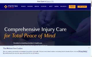 Excelsia Injury Care St. George website