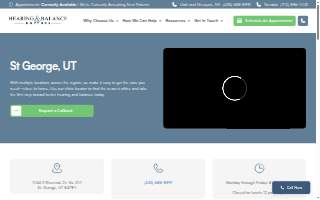Hearing & Balance Doctors website