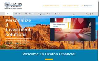 Heaton Financial website