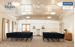 Hughes Mortuary website