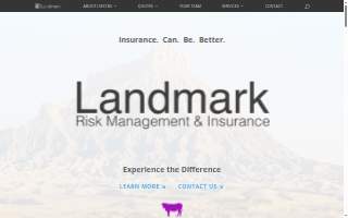 Landmark Risk Management & Insurance website