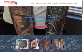 Little Savage Tattoo website