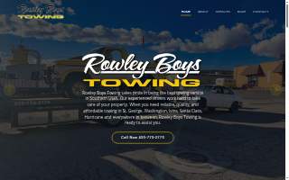 Rowley Boys Towing website