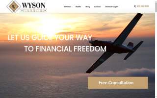 Wyson Financial website