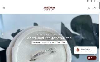 Belliston Jewelry website