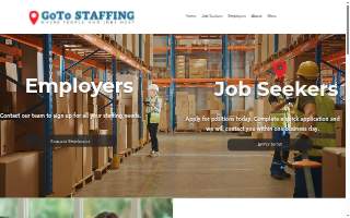 GoTo Staffing of Syracuse website