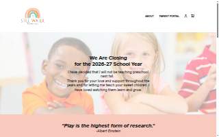 Still Water Preschool website