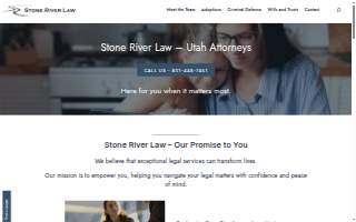 Stone River Law of Syracuse website