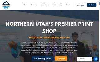 Wasatch Prints website