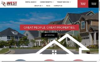 West Property Management website