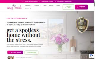 Daisy Maids website
