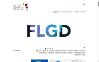 Fine Line Graphic & Design website