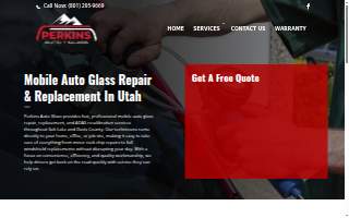 Perkins Auto Glass of Taylorsville website