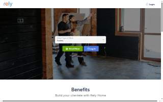 Rely Home Loans website