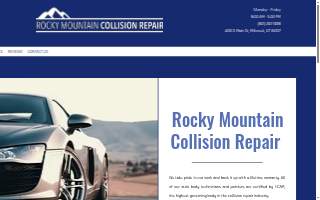 Rocky Mountain Collision Repair website