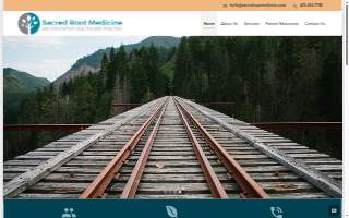 Sacred Spaces Therapy website