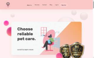 Sugar House Pets: In-Home Care, Walks, Hikes, & Training website