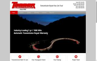 Tanner Transmissions - Sandy website