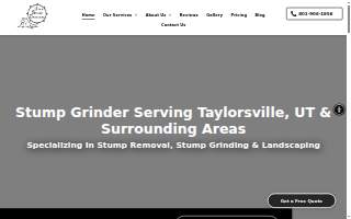 Utah Stump Grinders LLC website